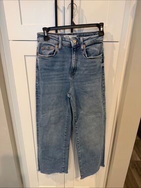 Zara Light Blue Boyfriend Women Jeans